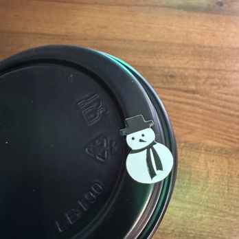Filomena's Bean Coffee - Love the unique stickers to cover the sip hole!! - Coffee & Tea Near Me - Davie, Florida