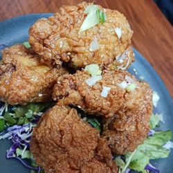 Kimbop - Honey-Garlic Korean Fried Chicken