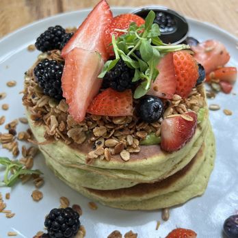 Blueys Mar Vista - Squash pancakes - Breakfast & Brunch Near Me - Los Angeles, California