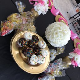 Cupcakes, goodybags and pizza all provided!
