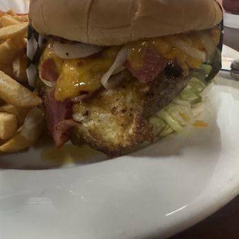 Burger Express and Mexican Grill - Heart Attack burger. - Burgers Near Me - Simi Valley, California