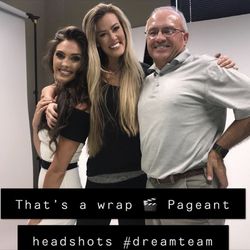Photoshoot fun with Martin HowArd and Hannah Perrigine