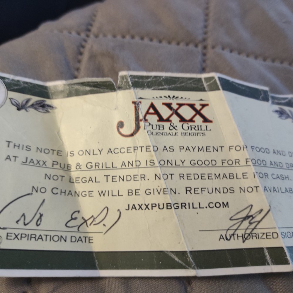 Gift certificate Gift certificate