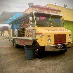 Mister Dolar Taco Truck - February 2020. Cash only Mexican food truck. For to go orders call 405.549.5497.