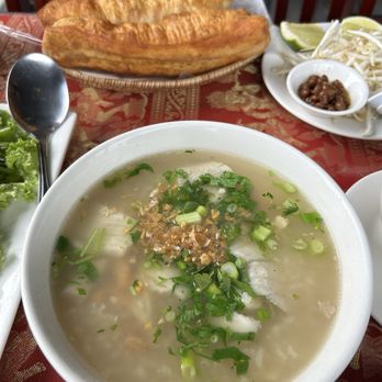 Little La Lune Cuisine - Fish Porridge - Thai Near Me - Long Beach, California Little La Lune Cuisine - Fish Porridge - Thai Near Me - Long Beach, California