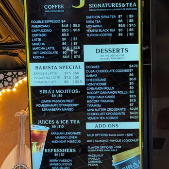 Siraj Coffee House - Coffee & Tea Near Me - Visalia, California Siraj Coffee House - Coffee & Tea Near Me - Visalia, California