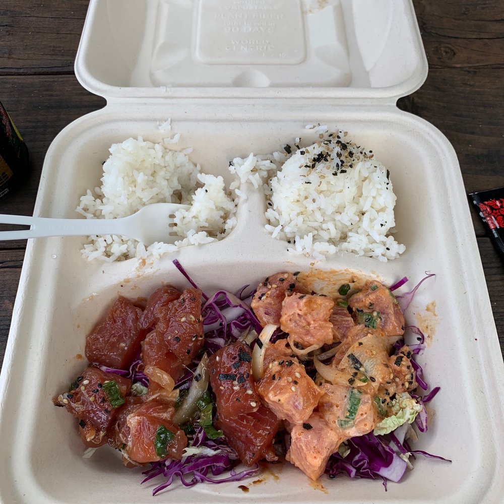 Kilo's Kitchen - Shoyu and Spicy Ahi Poke - Food Trucks Near Me - Hana, Hawaii Kilo's Kitchen - Shoyu and Spicy Ahi Poke - Food Trucks Near Me - Hana, Hawaii