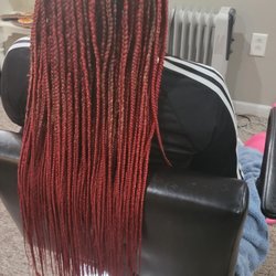 Carobright's Beauty supply & Braids - Knotless box braids Wait length