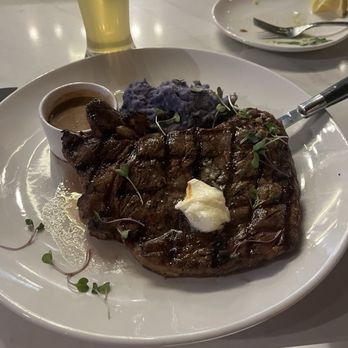 Dapper Dine & Lounge - Steak and purple mash potatoes - Cocktail Bars Near Me - Riverside, California Dapper Dine & Lounge - Steak and purple mash potatoes - Cocktail Bars Near Me - Riverside, California