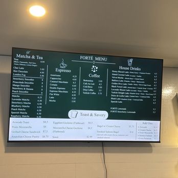 Forte - Coffee & Tea Near Me - Houston, Texas