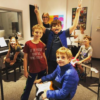 Bach to Rock Memorial - Rock band campers practicing their songs in the studio - Recording & Rehearsal Studios Near Me - Houston, Texas Bach to Rock Memorial - Rock band campers practicing their songs in the studio - Recording & Rehearsal Studios Near Me - Houston, Texas