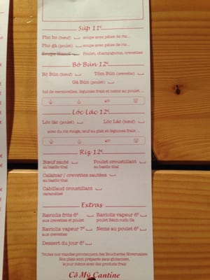 Menu photo 3 Cô My Cantine Paris, 75