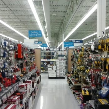 Walmart Supercenter - a wide aisle of tools - Department Stores Near Me - Troy, Michigan