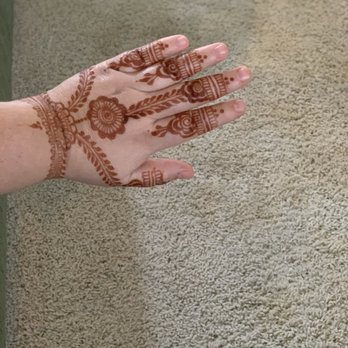Henna Wave - Almost 2 days after - Henna Artists Near Me Henna Wave - Almost 2 days after - Henna Artists Near Me