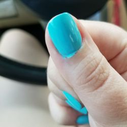 Nail Care - Rushed through it. Didn't even try.