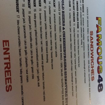 Famous 48 - Comfort Food Near Me - Scottsdale, Arizona