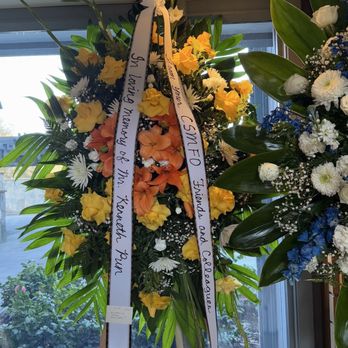 East West Florist - Beautiful yellow/orange spray. - Florists Near Me - Los Angeles, California