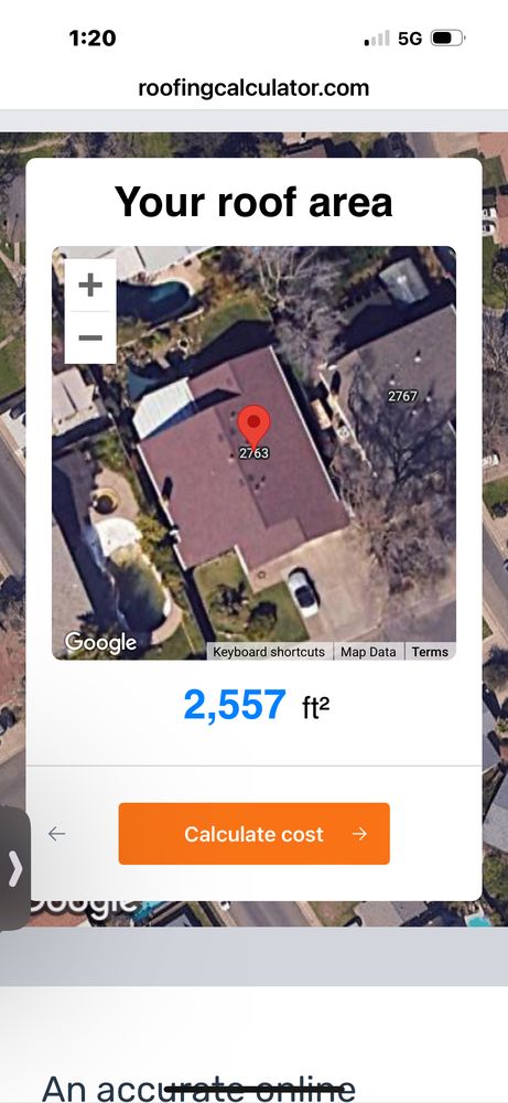 Slide of LXS Roofing