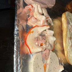 Le's Pho - I ordered my Bahmi sandwich Togo and reheat to eat at home. What a joke on the meat.