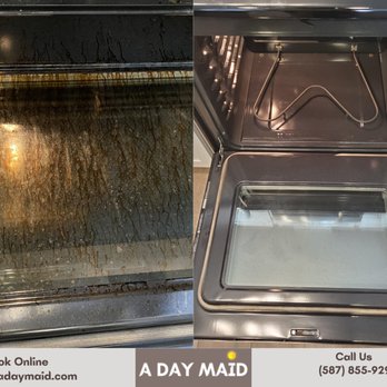 A Day Maid - Thorough oven cleaning done for your home to ensure your home feels fresh and clean. A Day Maid! - Home Cleaning Near Me