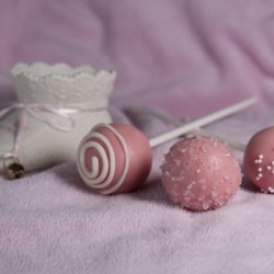 This pretty pink swirl is perfect for your pretty in pink.