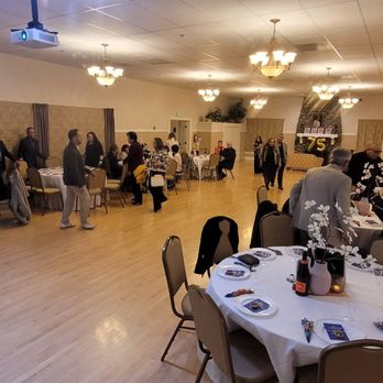 La Crescenta Woman's Club - View from the stage. Wide open space. Warm lighting. - Venues & Event Spaces Near Me - La Crescenta, California