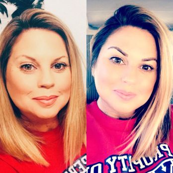 Venus Brow Bar - Before (left) after (right) Thanks Jennifer! I swear I should have done this year's ago. What a life changer - Permanent Makeup Near Me - Long Beach, California
