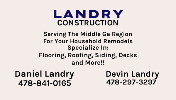 Landry Construction Logo