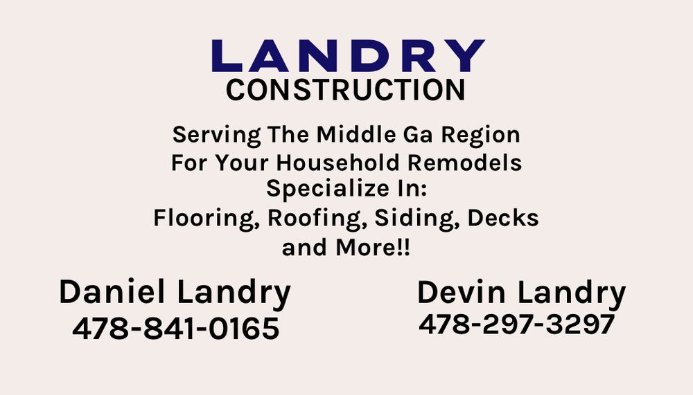 Slide of Landry Construction