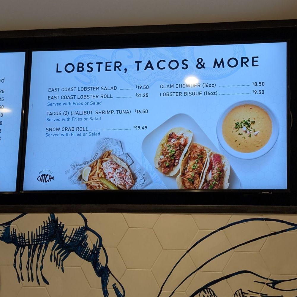 Market Street Catch - Menu - Seafood Near Me - Toronto, Ontario
