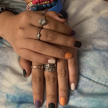 JD Pro Nail Spa - My sisters nails :) she loves them! - Nail Salons Near Me - La Puente, California