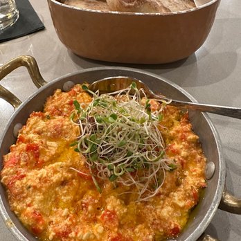 Darna Mediterranean Eatery - D-Warm Greek Feta Fondue - Mediterranean Near Me - Plano, Texas