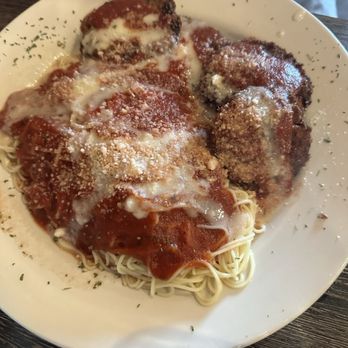 Plant Based Mafia - Eggplant Parmesan- noodles were a tad soggy-.. - Vegan Near Me - Palm Beach Gardens, Florida