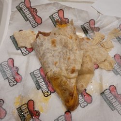 Sombrero Mexican Food - Awful, greasy, hard tortilla bean and cheese burrito.