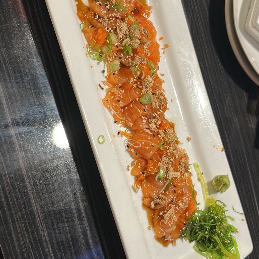 Sam's Sushi - Salmon Carpaccio - Sushi Bars Near Me - Pinellas Park, Florida Sam's Sushi - Salmon Carpaccio - Sushi Bars Near Me - Pinellas Park, Florida