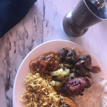 Saffron Indian Kitchen - Vegetable Biryani, naan bread, Aloo, Goat curry, Tandoori chicken. - Indian Near Me - Montgomery, Alabama