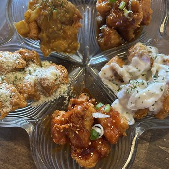 MoDak Korean Chicken - Sampler - Korean Near Me - San Jose, California MoDak Korean Chicken - Sampler - Korean Near Me - San Jose, California