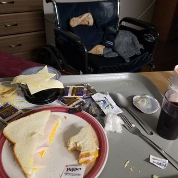Vineyard Post Acute - Asked for cheddar/yellow cheese and got that plus white cheese.   This sandwich was worse than a gas station sandwich. - Skilled Nursing Near Me - Petaluma, California