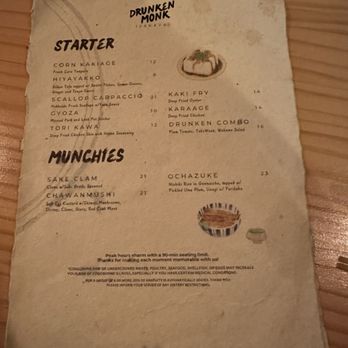 Drunken Monk - Izakaya Near Me - Menlo Park, California