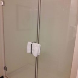 Shower was cool, and big.. crazy hot water +1