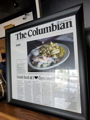 Menu photo 3 I Heart Gyro Vancouver, WA