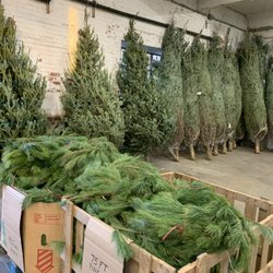 Fries Bros Fruit & Vegetables - Pine Rope in lengths 30' to 75' and trees up to 12'.