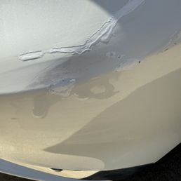 Photos of how Acura Dealership took care of front end damage Photos of how Acura Dealership took care of front end damage