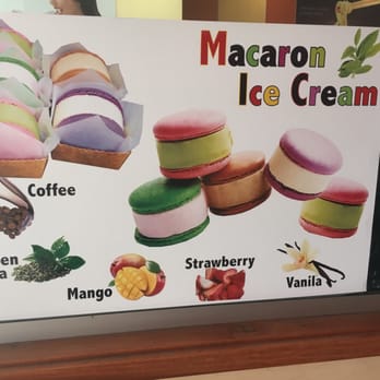 Aroma Coffee and Snacks - They now have macaron ice cream- haven't tried them yet - Desserts Near Me - Milpitas, California
