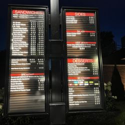 Mr Burger - Drive through menu 8/29/2024