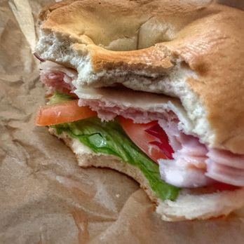 Einstein Bros. Bagels - Ham and Swiss sandwich - Breakfast & Brunch Near Me - Hutto, Texas