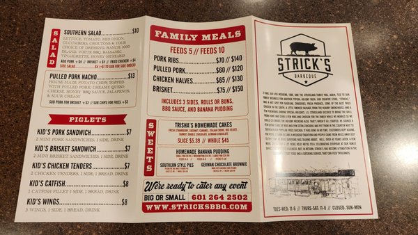 Menu photo 5 Stricks Original BBQ & Catering Hattiesburg, MS Menu photo 5 Stricks Original BBQ & Catering Hattiesburg, MS