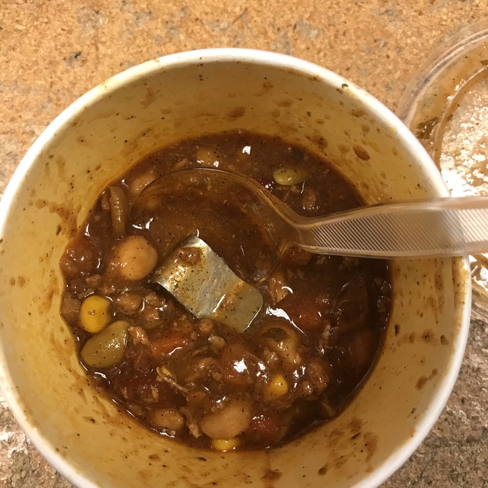 Panera Bread - Metal in my turkey chili - Salad Near Me - Monroe, New York