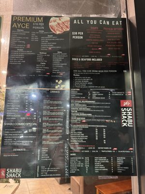 Menu photo 2 Shabu Shack Elk Grove, CA