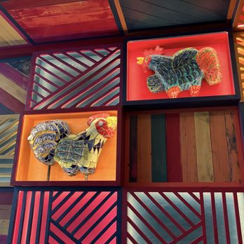 Rowdy Rooster - Hens on the wall - Chicken Shop Near Me - New York, New York